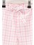 Kız Bebek Pembe Ekose Beli Lastikli Pantolon (2-7yaş) 5