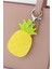 Ananas Tasarım Meyve Model Aynalı Kadın Çanta Charmı ve Anahtarlık 1