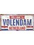 Hollanda Temalı Welcome To Volendam Netherland Yazılı Dekoratif Metal Tabela 1
