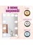 10 Lu Makyaj Masası Banyo Aynası Giyim Odası Aydınlatma Hollywood Tarzı Nostaljik LED Lamba 3 Mod 3