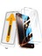 Apple iPhone 16 Pro Max Zore 3D Mobi Hd Temperli Cam Ekran Koruyucu + Kolay Uygulama Aparatı 1