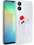 Galaxy A06 Kılıf Şeffaf Figürlü Zore Folk Sert Kapak - Sevimli Köpek 1