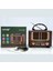 NS-8108 Retro Ahşap Tasarım Bluetooth Hoparlörlü Radyo – Fm/am Destekli, Şarjlı ve Taşınabilir Radyo 4