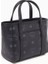 Mini Toni Shopper Tote, Visetos Kanvas & Nappa Deri Detaylı 3