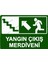 Yangın Çıkış Merdiveni Uyarı Levhası 1