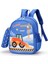 Yeni Anaokulu Okul Çantası 3-5-6 Yaş Bebek Sırt Çantası Mühendislik Aracı Araba Sırt Çantası (Yurt Dışından) 1