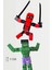 Minecraft Deadpool ve Hulk Hareketli Eklemli Figür 1
