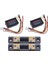 2pcs 0.28 Inç Dijital Volt Amp Voltmetre Ampermetre Metre 100V 50A 3 Bit Voltaj Akım Test Cihazı 50A 75MV Şönt (Yurt Dışından) 1