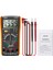 Aneng DT9205A Dijital Multimetre Ac/dc Transistör Test Cihazı Elektrik Ncv Test Ölçer Profesyonel Analog Otomatik Aralık Sarı (Yurt Dışından) 1
