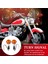 Motosiklet Amber Yuvarlak Turn Sinyalleri Işıklar Yamaha Yolu Yıldızı Virago V Star 85-99 2 Paket Için (Yurt Dışından) 4
