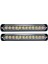 12LED Güvenlik Acil Durum Yanıp Sönen Işıklar, 12V-24V Flaş Uyarı Işığı, Beacon Beacon LED Işık Çubuğu, Sarı+Beyaz (Yurt Dışından) 1
