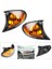 Amber Turn Signal Işık Köşesi Işığı For-Bmw E46 3 Serisi 4-Door 2002-2005 Sol (Yurt Dışından) 2
