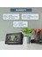 Termometre Higrometre Mini LCD Office Bebek Odası Oturma Odası Buzdolabı Için Dijital Kapalı Termo-Higrometre (Yurt Dışından) 4