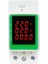 3ın1 100A AC160-275V Voltaj Akım Kwh Elektrik Enerji Monitörü Ölçer Volt Amp Voltmetre Ammetre Wattmetre Dın Ray (Yurt Dışından) 1