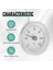 10 Adet 63MM Boru Klipsli Kadran Termometresi Sıcaklık Yuvarlak Plaka Göstergesi Yaylı, Aralık 0-120 ℃, Alüminyum Kasa (Yurt Dışından) 5