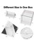 4 Paket K9 Optik Kristal Fotoğraf Prısm Seti, 55MM Top, 50MM Kare ve Üçgen Prizma, 60MM Optik Piramit Içerir (Yurt Dışından) 3