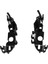 1paır Ön Sol+Sağ Sis Lambası Braket Çerçevesi Mercedes Benz W163 ML320 ML500 ML350 02-05 1638201212,1638201112 (Yurt Dışından) 4
