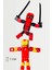 Minecraft Deadpool ve Ironman Hareketli Eklemli Figür 1