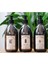 3lü Set Vintage Boş Kahverengi Cam Şişe Sıvı Sabunluk Bulaşık Deterjanlık Çamaşır Suyu 3X500ML 1