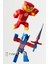 Minecraft The Flash ve Optimus Prime Hareketli Eklemli Figür 1