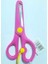 Korumalı Makas Pembe Renkli 1 Adet Çocuklar İçin Güvenli Kullanım 2