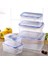 1pc/4pcs Buzdolabı Depolama Kutusu Gıda Konteynerleri Plastik Taze Tutma Kutusu Kapak Taşınabilir Saklama Kutusu Mutfak Organizasyonu Renk: 550-1000-1500-2200ML (Yurt Dışından) 1