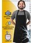 Mutfak Önlüğü Suya Dayanıklı Mutfak Önlük Şef Önlüğü 2 Geniş Cepli Barista Önlüğü Önlük Siyah 1
