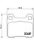 P50013 - Fren Balatası Arka Mercedes W201 W202 C124 W124 C124 1