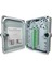 12 Port Dış Ortam Fiber Sonlandırma Kutusu IP65 320*24 4