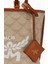 Mini Himmel Tote Çanta, Visetos Kanvas & Tereyağı Deri 6