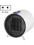 XY-610 Ev Ofis Masası Mini Isıtıcı, Fiş Tipi: Ab Fişi Beyaz (Yurt Dışından) 1
