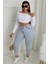 Kadın Yüksek Bel Skinny Fit Jeans Büyük Beden Kot PantolonC597 1