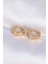 316L Çelik Gold Renk Model Halka Küpe 1