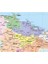 Türkiye Siyasi Haritası 100 x 140 cm Renkli Detaylarla Eğitim Amaçlı 3