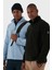 Slim Fit Yarım Fermuarlı Yumuşak Dokulu Şardonlu 2'li Paket Polar Erkek Polar 59060011S2 1