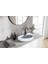 Pearl Unique Mat White - Mat Gray Solid Lavabo 1