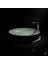 Pearl Bead Matt Olive Green Solid Lavabo 5