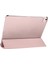 Apple iPad Air 13 2024 Uyumlu Smart Cover Kalem Bölmeli Standlı 1-1 Kılıf Rose Gold 2