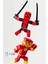 Minecraft Deadpool ve The Flash Hareketli Eklemli Figür 1