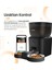 QQ029-DUAL Kameralı 1080P Gece Görüş, Akıllı Kedi Köpek Mama Kabı, 2.4ghz/5ghz, 4lt, Metal Kase 7