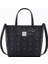 Visetos Mini Toni Tote Çanta, Nappa Deri & Kanvas Shopper 1