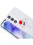 Galaxy A55 Kılıf Şeffaf Figürlü Zore Folk Sert Kapak - Kalp 8