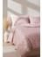 Pembe Bahar Tek Kişilik Nevresim Takımı Pamuklu 1
