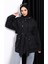 Siyah Oversize Cepli Bondit Trençkot 4