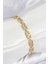 Pirinç Zirkon Taşlı Messika Model Gold Renk Vıp Seri Kadın Bileklik 1