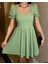 Kısa Kollu Mini Elbise 582999 Mint 3