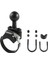 Ram Mount RAM-231Z-2U C Boyutu 1.5" Utv Atv Boru Montaj Braket Kiti Alüminyum 1
