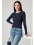 Çıtçıt Detaylı Bluz Lacivert T4343 1