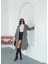 Premium Oversize Modern Gri Kaşe Kaban 1