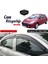 Peugeot 307 2001-2008 Uyumlu Mugen Cam Rüzgarlığı Seti Piano Black 4'lü Ithal 1